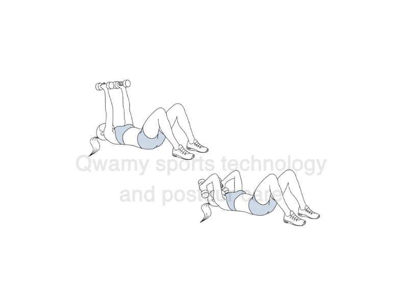 تمرين تمديد الترايسبس أثناء الاستلقاء (Lying Tricep Extension)