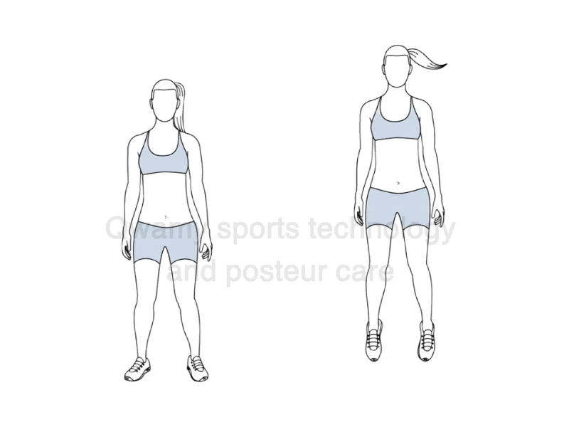 تمرين (قفز الكاحلين – Ankle Hops)