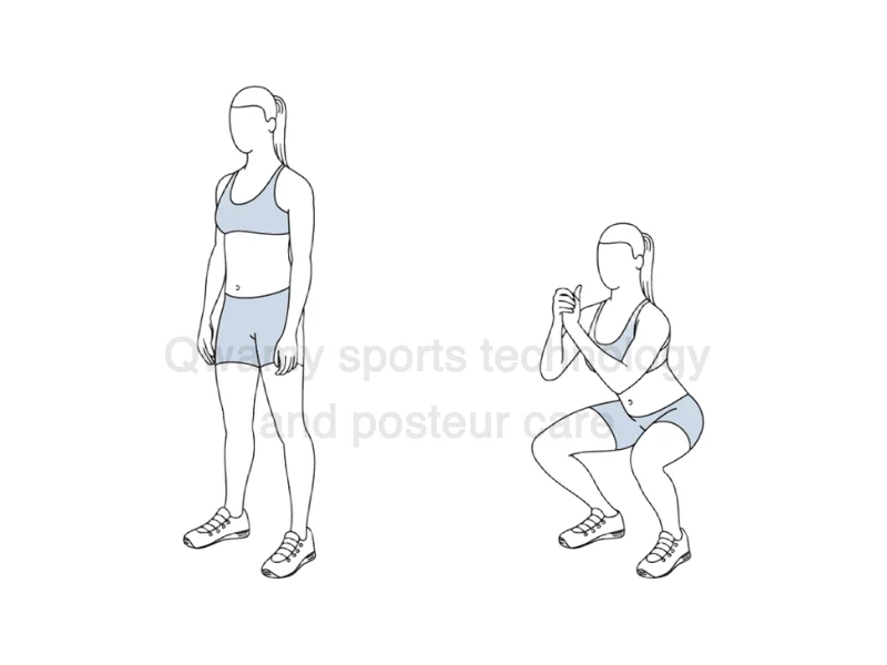 تمرين (القرفصاء – Squats)